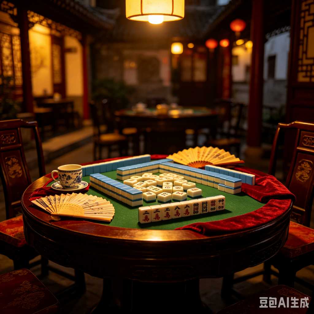 displayable mahjong set