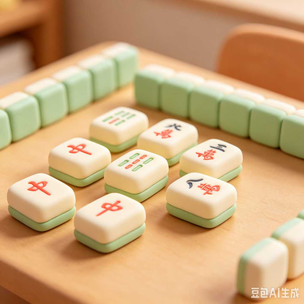 stable mahjong tiles stacking