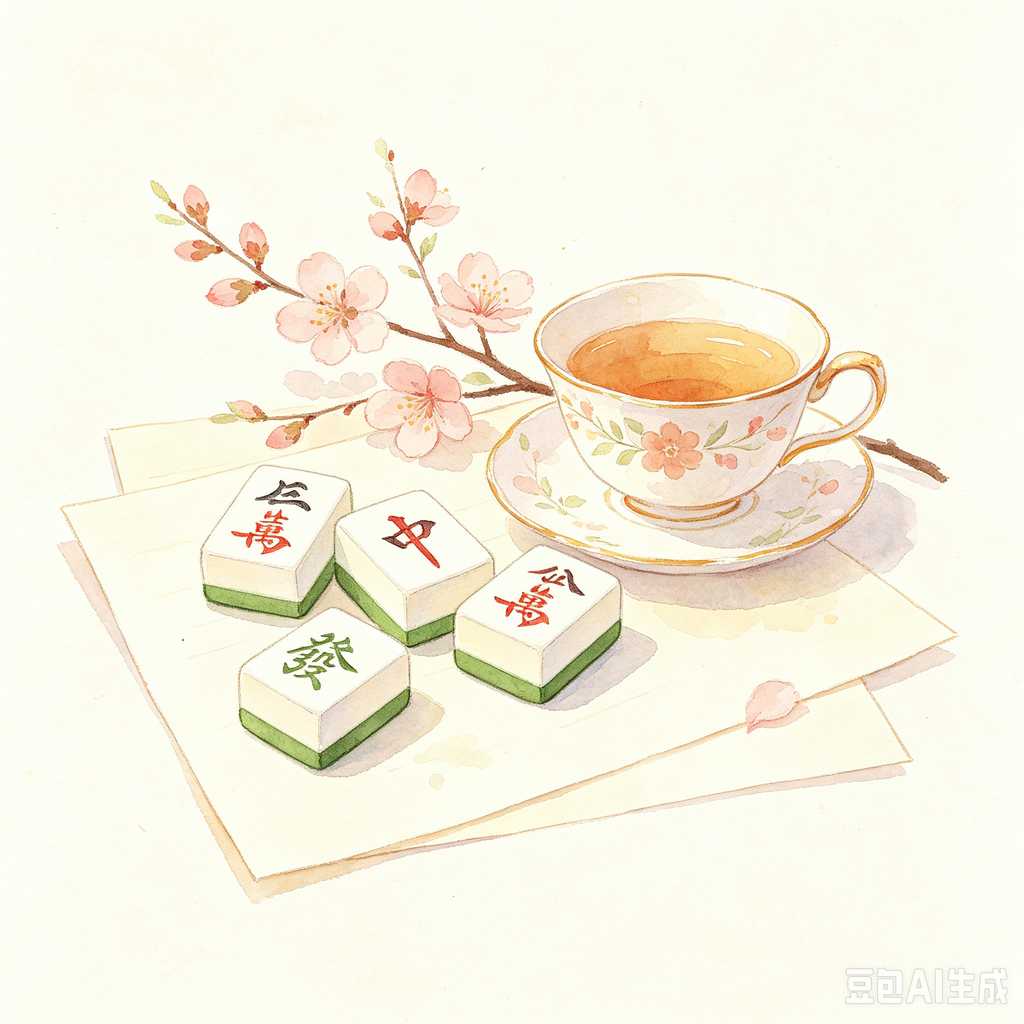 travel mahjong table mat set